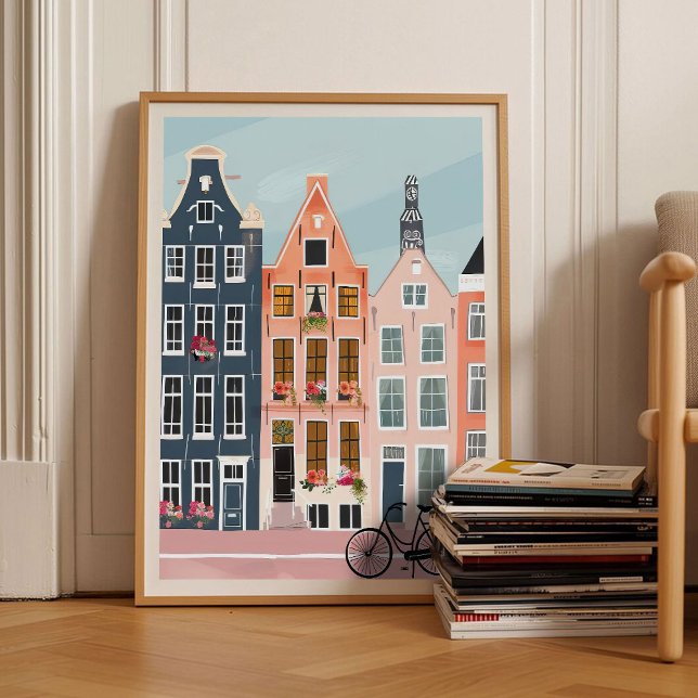 Amsterdam Print Amsterdam Illustration Amsterdam  (Creator Uploaded)