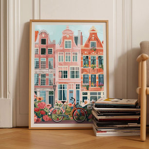 Amsterdam Print Amsterdam Illustration Amsterdam