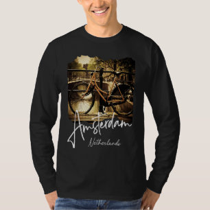 Amsterdam Retro Design Netherlands Holland Amste T-Shirt