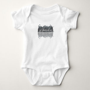Amsterdam Skyline Baby Bodysuit