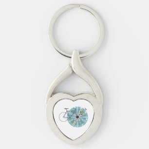 Amsterdam skyline key ring