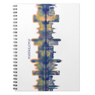 Amsterdam Skyline Notebook