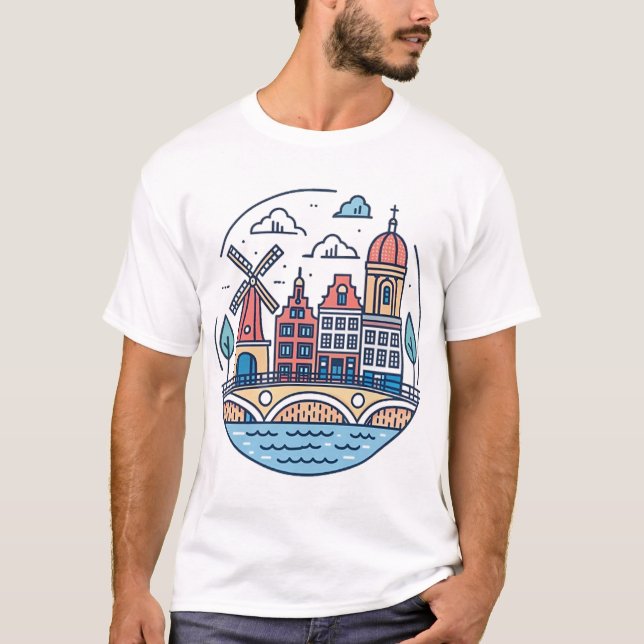 AMSTERDAM T-Shirt (Front)