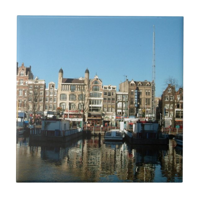 Amsterdam, The Netherlands Ceramic Tile (Front)
