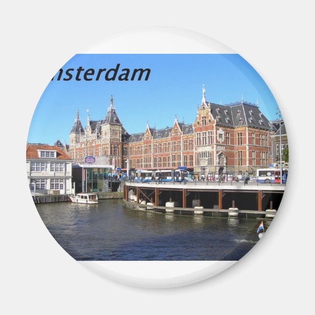 Amsterdam-the-netherlands---[kan.k] Magnet (Front)