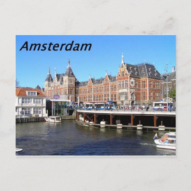 Amsterdam-the-netherlands---[kan.k] Postcard (Front)