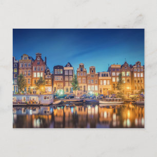 Amsterdam the Netherlands Postcard