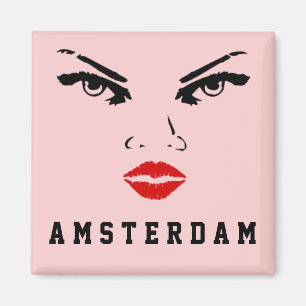 Amsterdam, The Netherlands Woman Magnet
