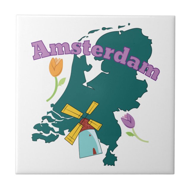 Amsterdam Tile (Front)