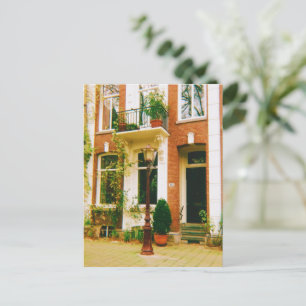 Amsterdam Townhouses  Postcard