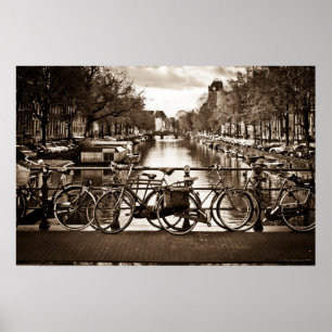 Amsterdam Transportation Poster