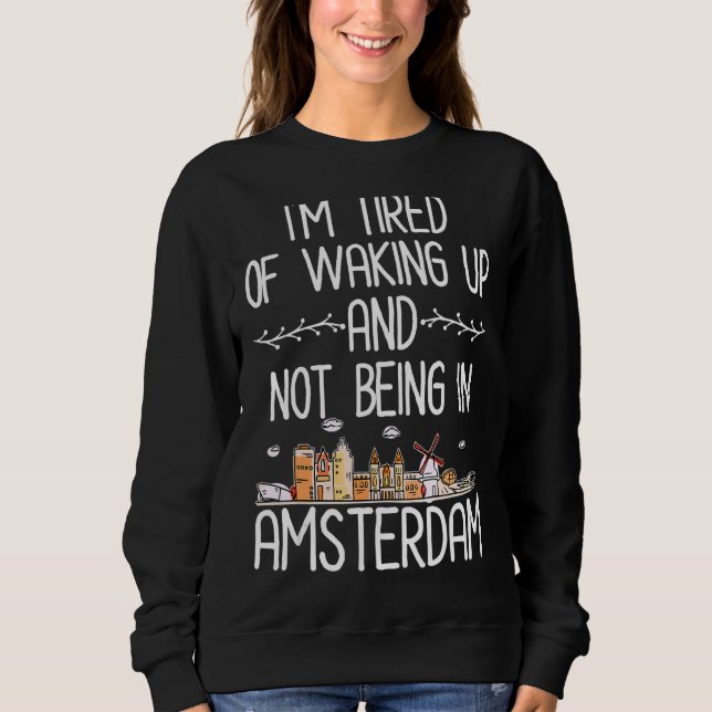 Amsterdam Traveller Sweatshirt (Front)