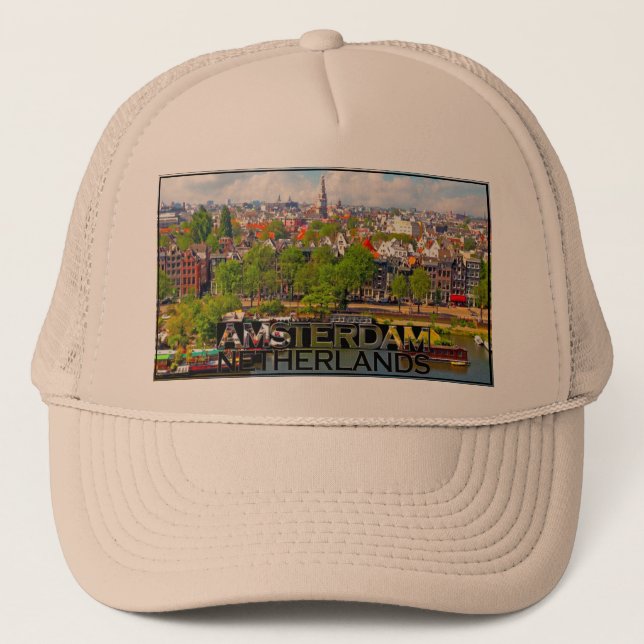 Amsterdam Trucker Hat (Front)
