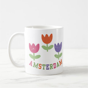 Amsterdam Tulips Coffee Mug
