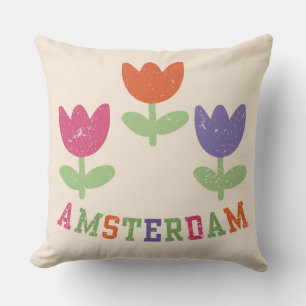 Amsterdam Tulips Cushion