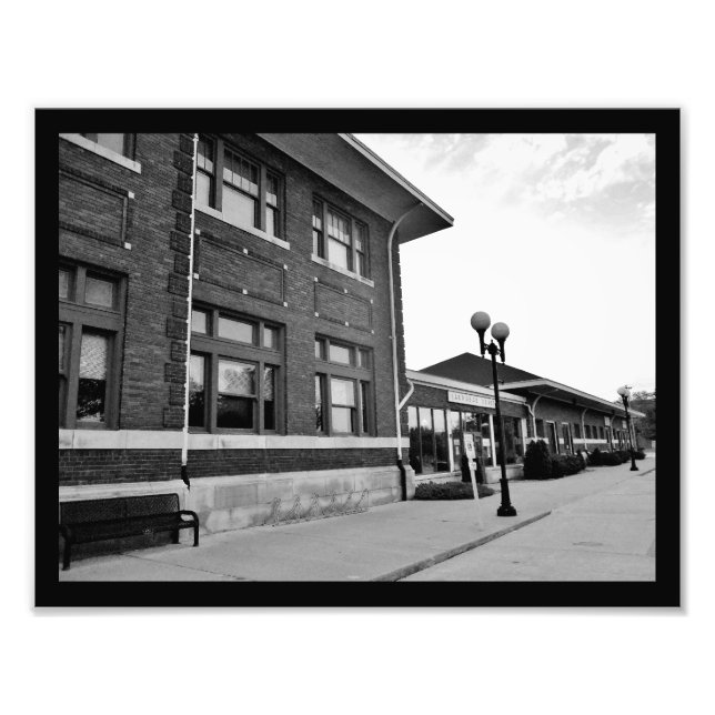 Amtrak Train Station Photo Print (Front)