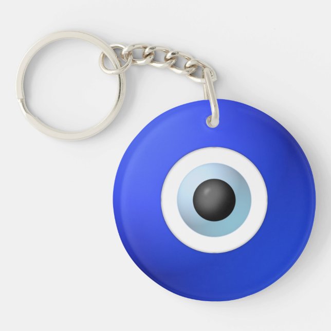 Amulet to Ward off the Evil Eye Key Ring (Front)