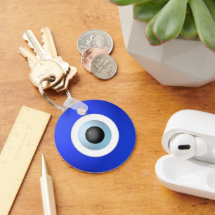 Amulet to Ward off the Evil Eye Key Ring