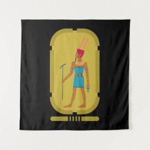 Amun God Of The Air Tapestry