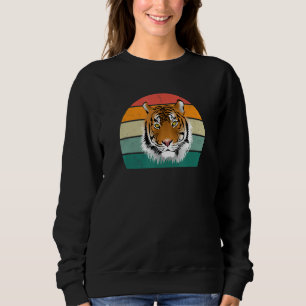 Amur Big Cat Big Asia Tiger Predator Tigger Stripe Sweatshirt