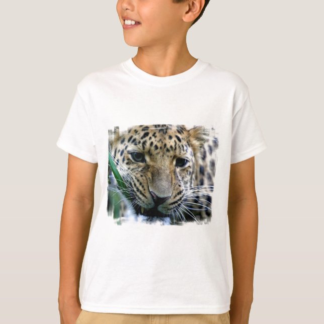 Amur Leopard  Youth T-Shirt (Front)