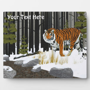 Amur (Siberian) Tiger Plaque