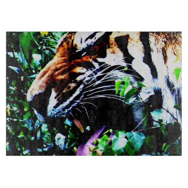 Amur Tiger cbcna Cutting Board (Front)