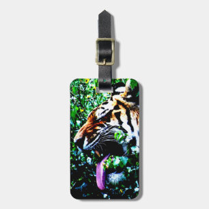Amur Tiger cd ltcna Luggage Tag