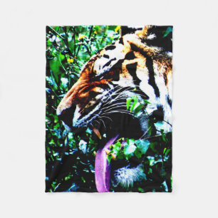 Amur Tiger fbcnm Fleece Blanket