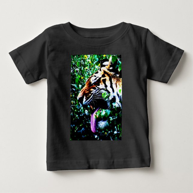 Amur Tiger iccnm Baby T-Shirt (Front)