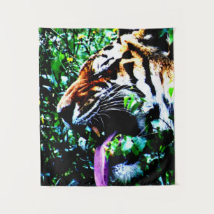Amur Tiger wtcnm Tapestry