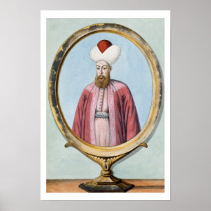 Amurath (Murad) I (1319-89), Sultan 1359-89, from Poster