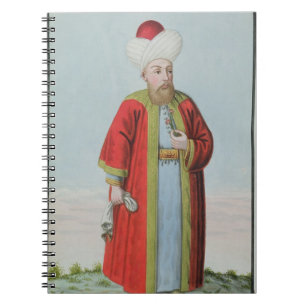 Amurath (Murad) II (1404-51) Sultan 1421-51, from Notebook