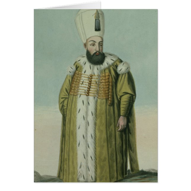 Amurath (Murad) III (1546-95) Sultan 1574-95, from (Front)