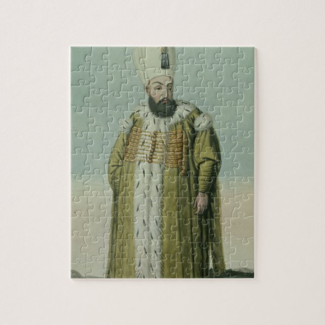 Amurath (Murad) III (1546-95) Sultan 1574-95, from Jigsaw Puzzle (Vertical)
