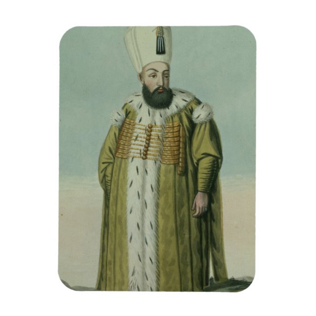 Amurath (Murad) III (1546-95) Sultan 1574-95, from Magnet (Vertical)