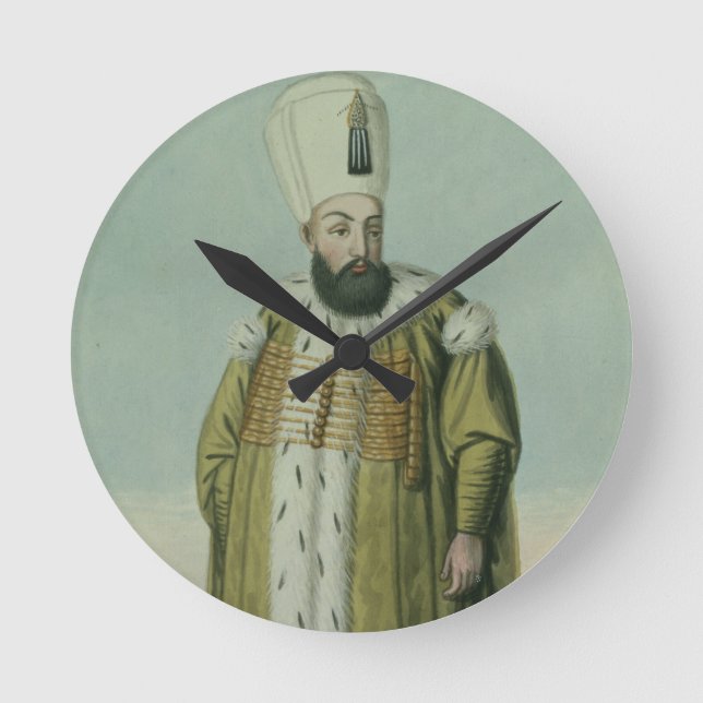 Amurath (Murad) III (1546-95) Sultan 1574-95, from Round Clock (Front)
