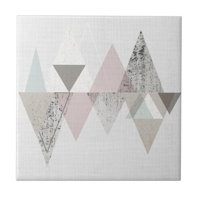 Amuse II | Geometric Modern Ceramic Tile (Front)