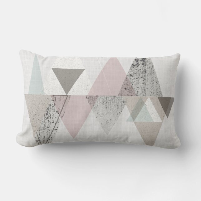 Amuse II | Geometric Modern Lumbar Cushion (Front)