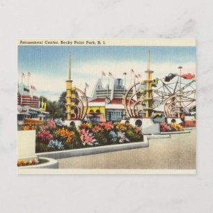 Amusement Centre, Rocky Point Park, Rhode Island Postcard