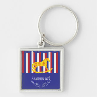 Amusement park key ring