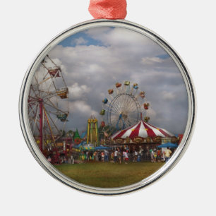 Amusement - Travelling Circus Metal Ornament