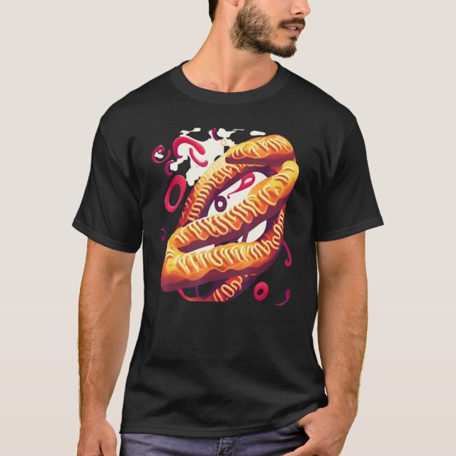 amusing Bretzel Foodie T-Shirt (Front)