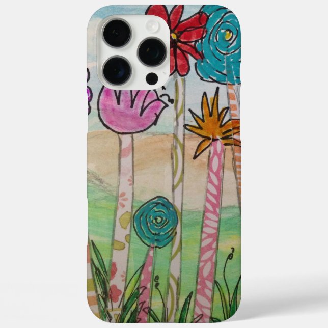 Amusing Flowers and Stems Case-Mate iPhone Case (Back)
