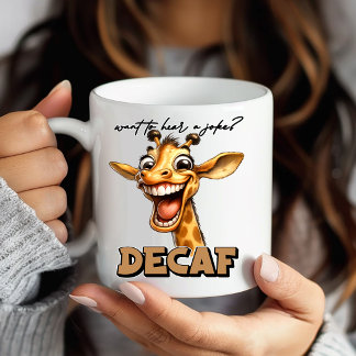 Amusing Funny Giraffe Coffee Mug Humour