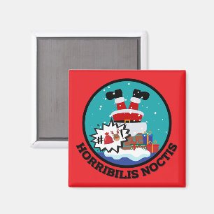 Amusing Santa Claus's Horribilis Noctis Magnet