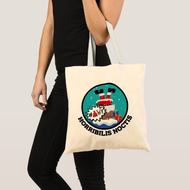 Amusing Santa Claus's Horribilis Noctis Tote Bag (Front (Product))