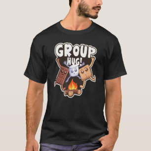 Amusing S'mores Camping Fire Mountains Vacation T-Shirt