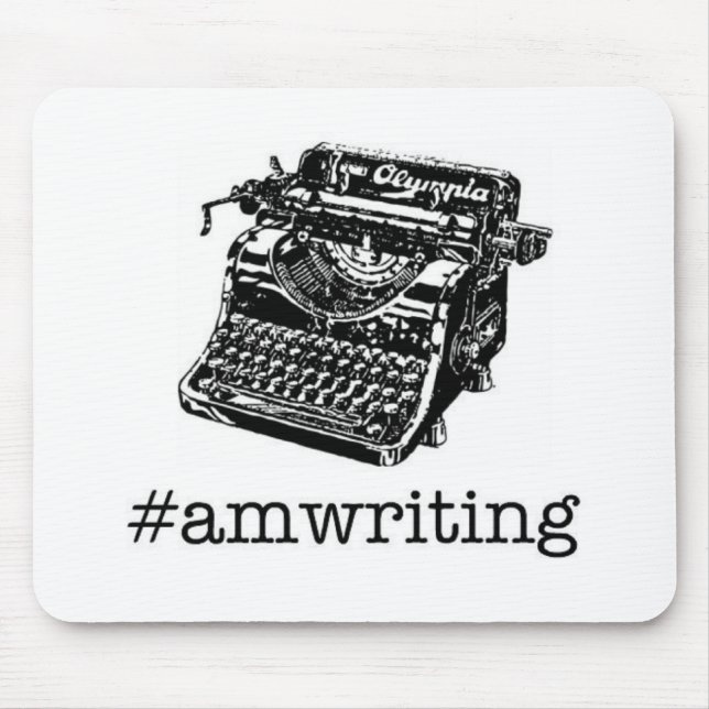 #amwriting mouse pad (Front)