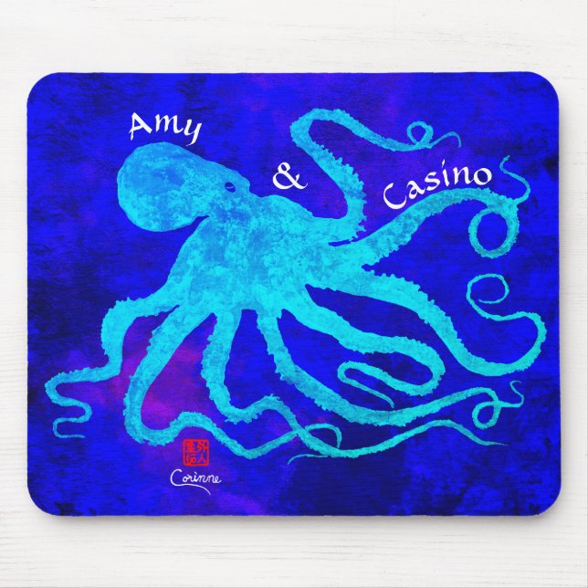 Amy & Casino - Mouse Pad (Front)